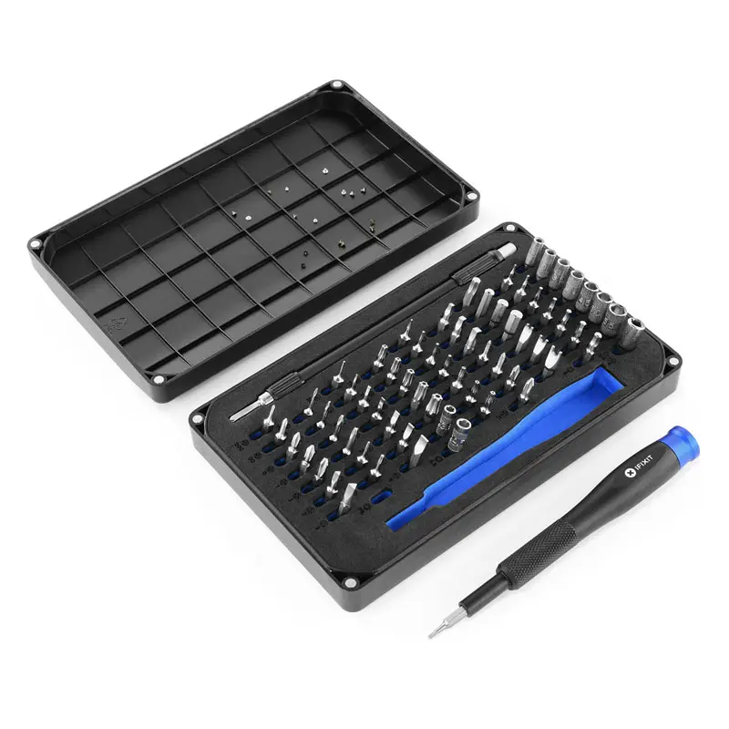 iFixit Mako 64 Bit Driver Kit, Avvitatore + 64 inserti