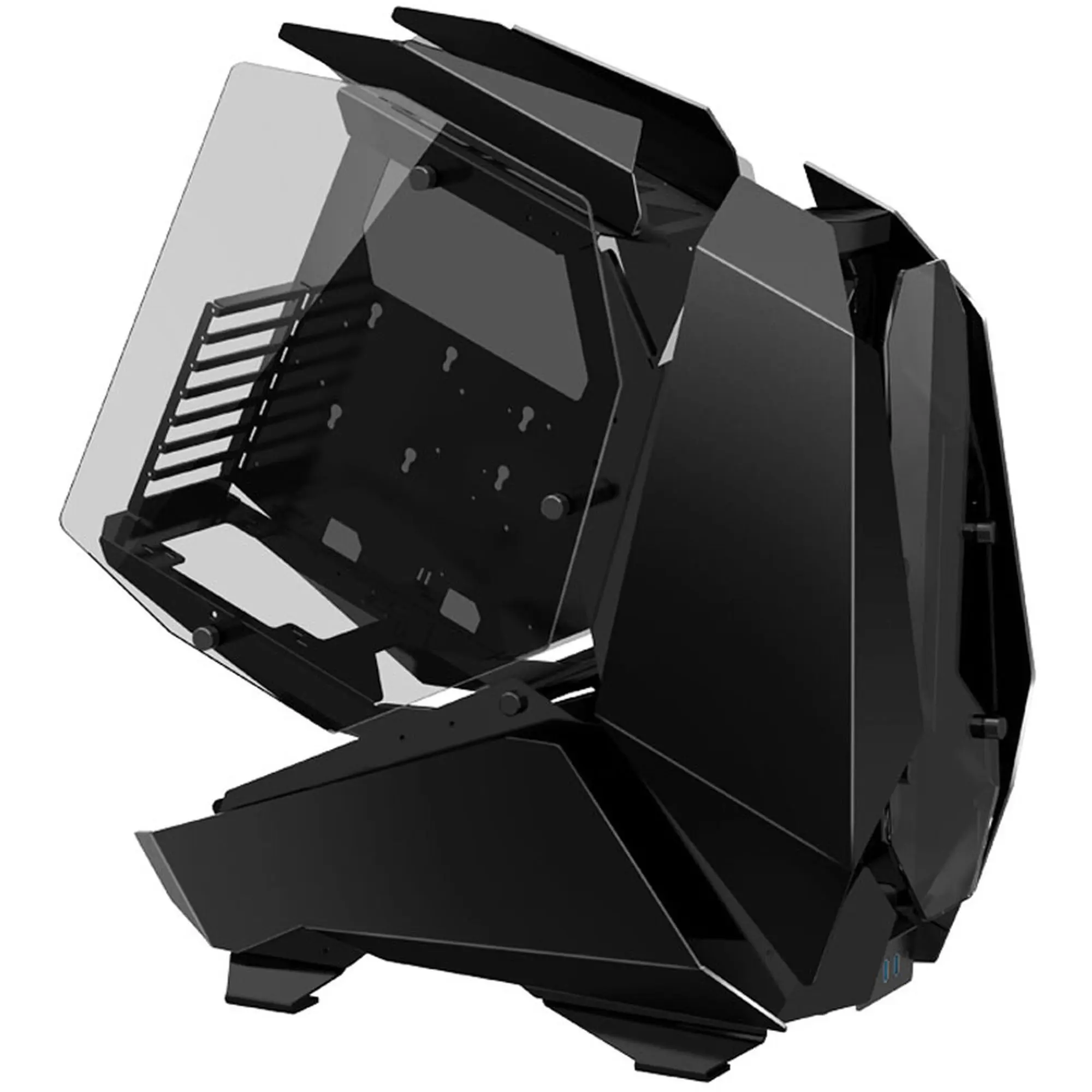 Jonsbo MOD5 Showcase, Vetro Temperato - Nero