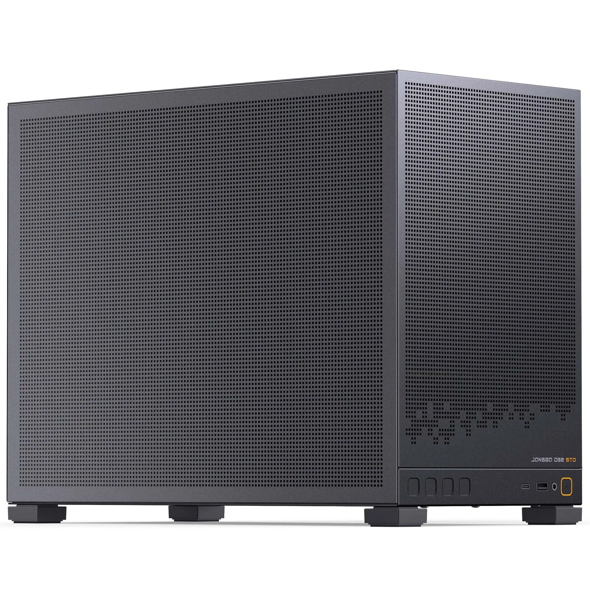 Jonsbo D32 STD Mesh mATX, vetro temperato - Nero