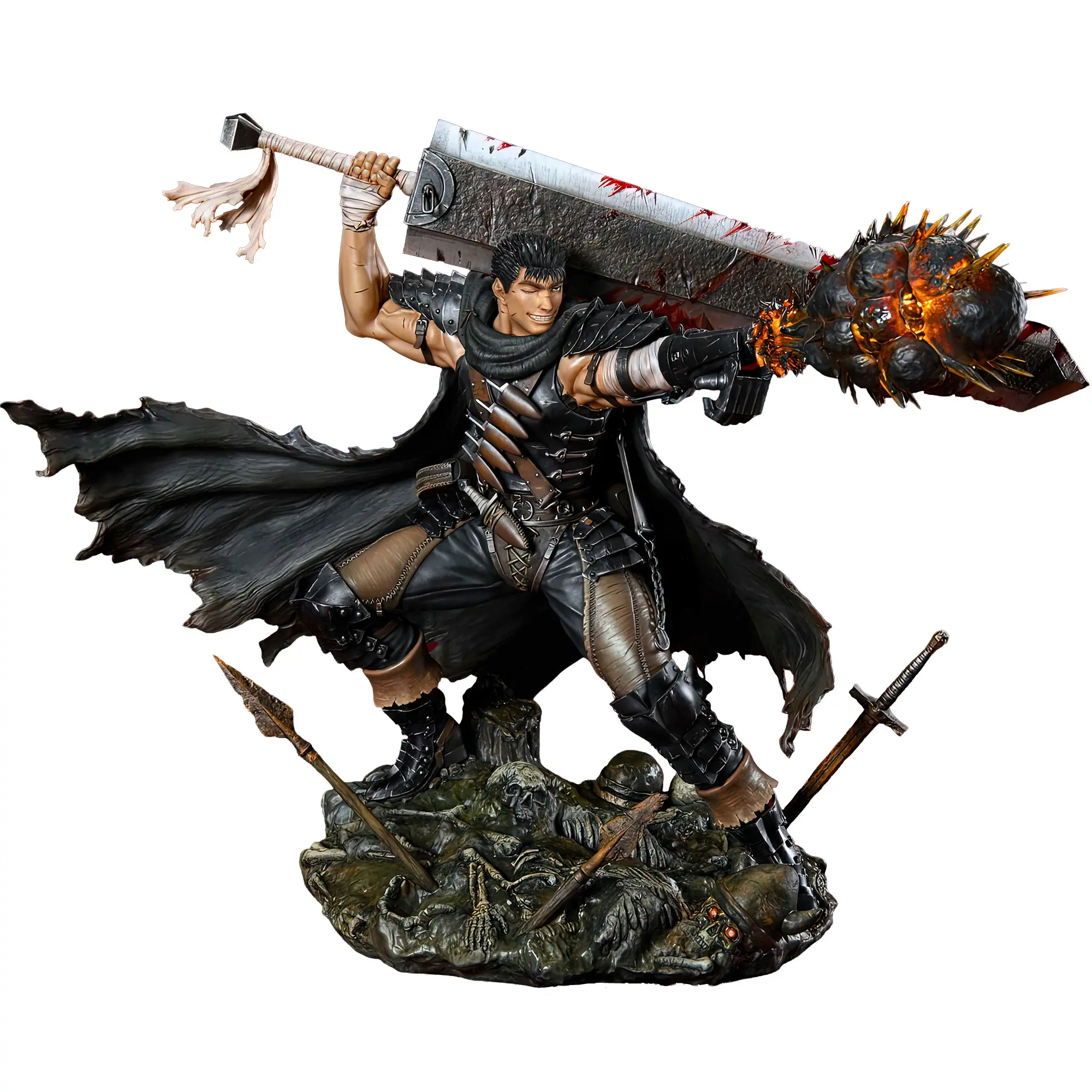 Berserk – Guts Black Swordsman Statua 1/7 PVC/ABS …