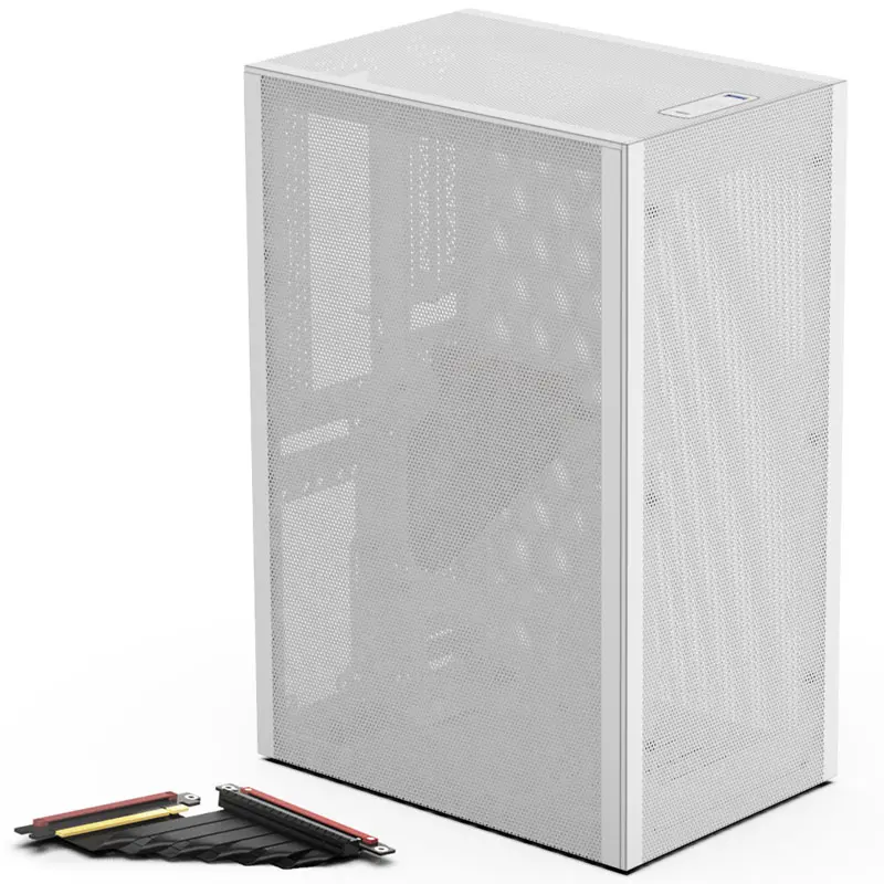 Ssupd Meshlicious Full Mesh PCIE 4.0 Edition Case Mini-ITX - Bianco