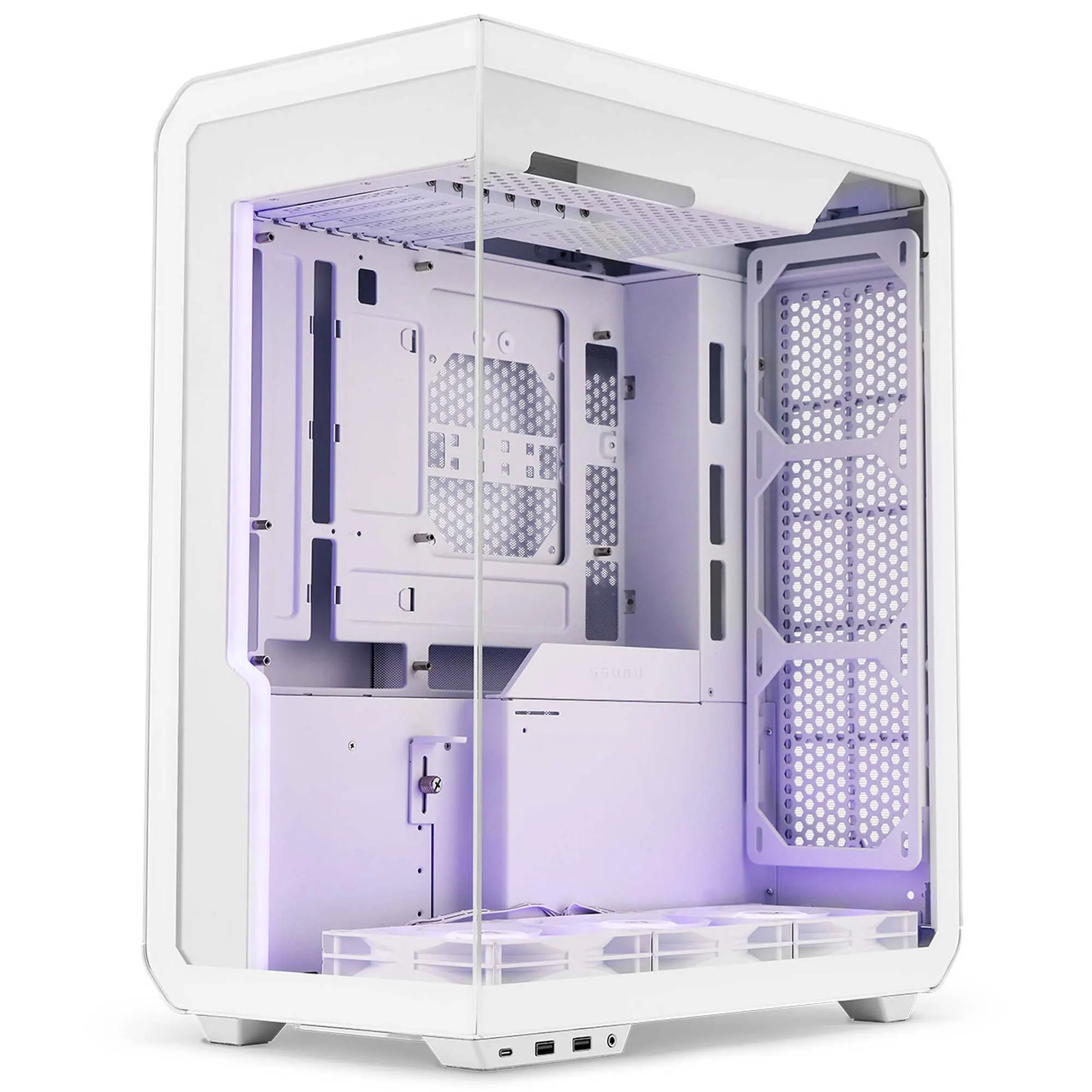 Ssupd Xhuttle Case ATX - Tempered Glass, Nero