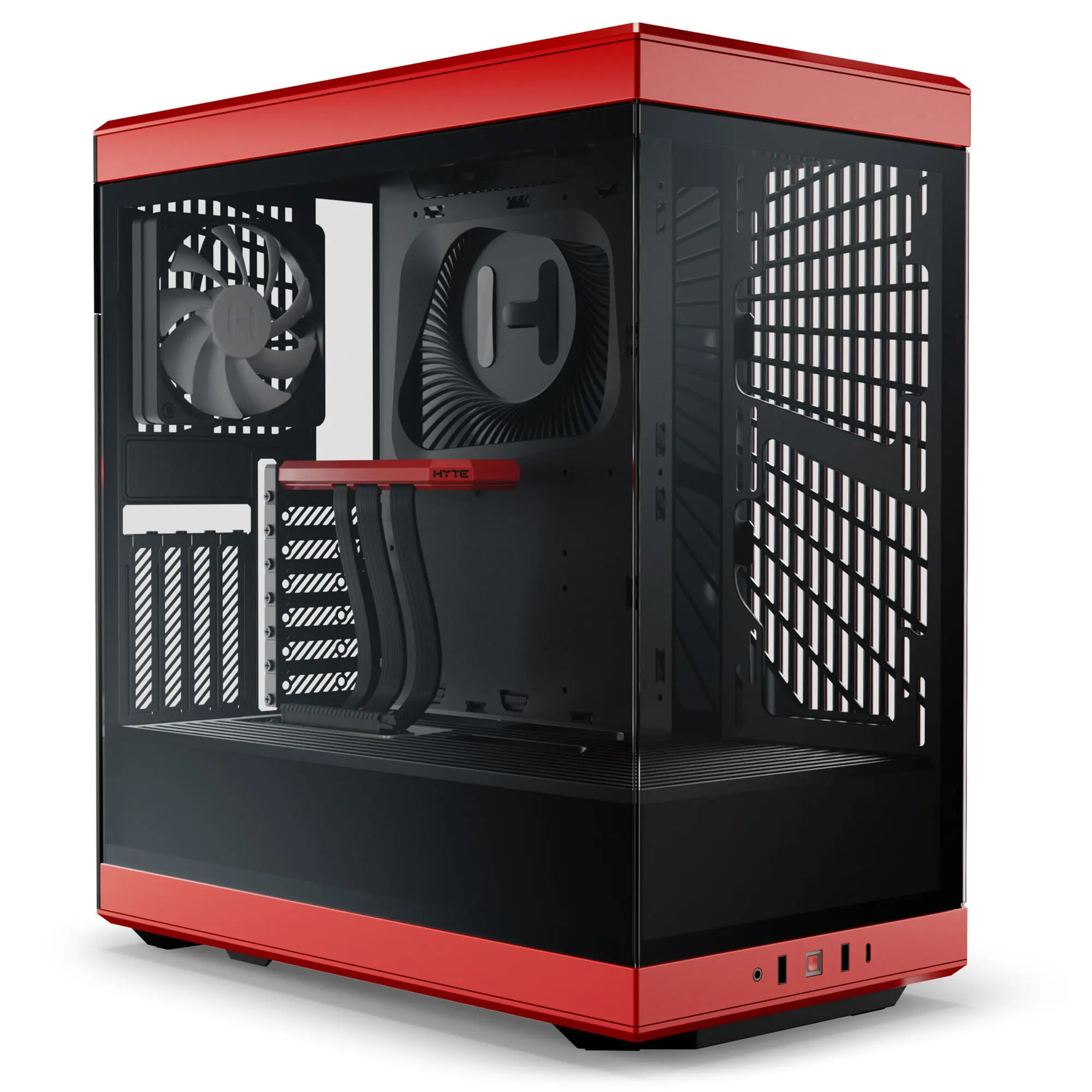 HYTE Y40 Black Cherry - Rosso/Nero