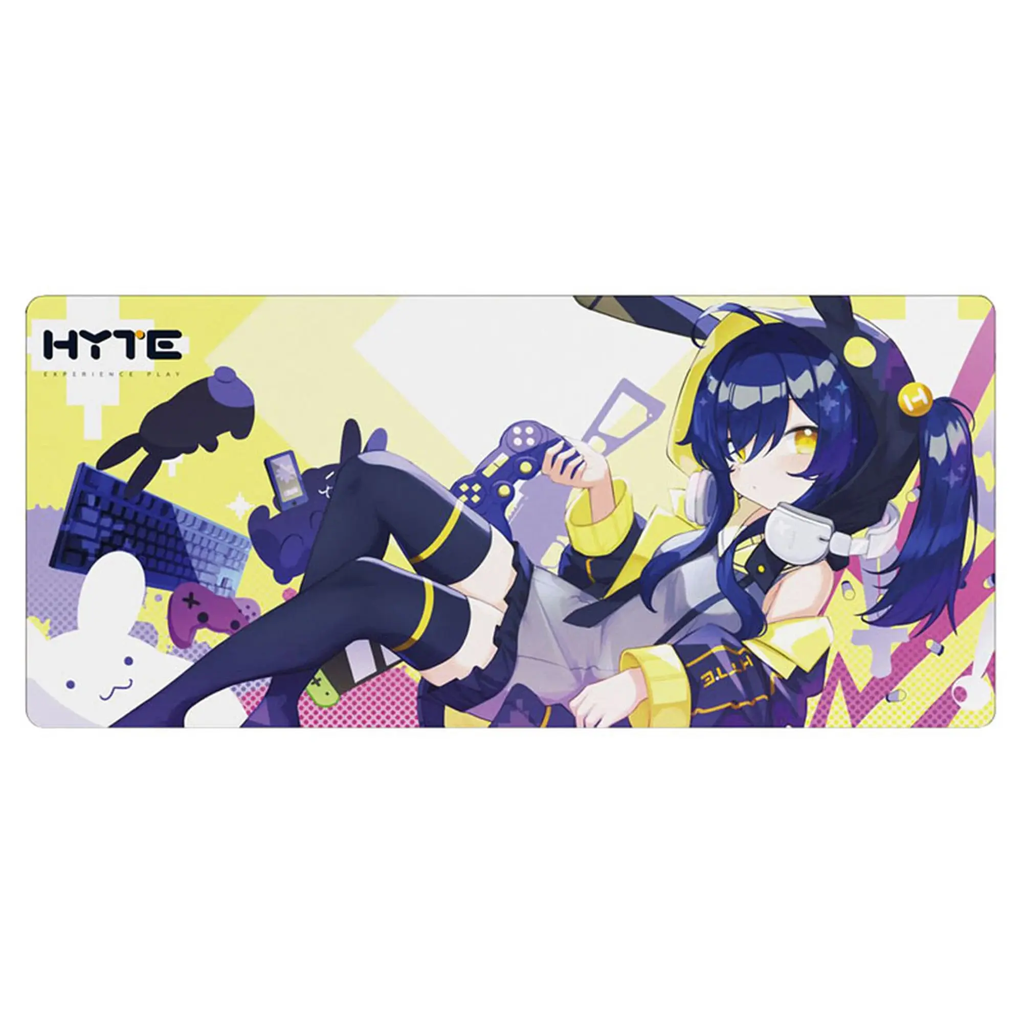 HYTE CNVS Desk Pad Bunny Splash - XXL