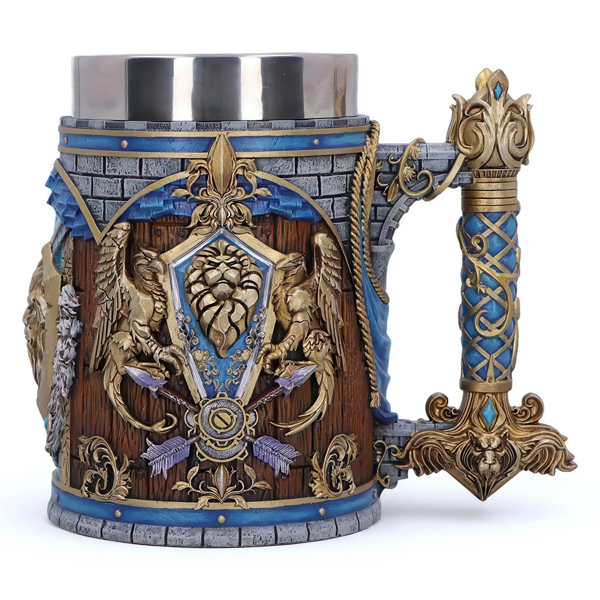 Nemesis Now - World of Warcraft Alliance Tankard - Boccale 16cm