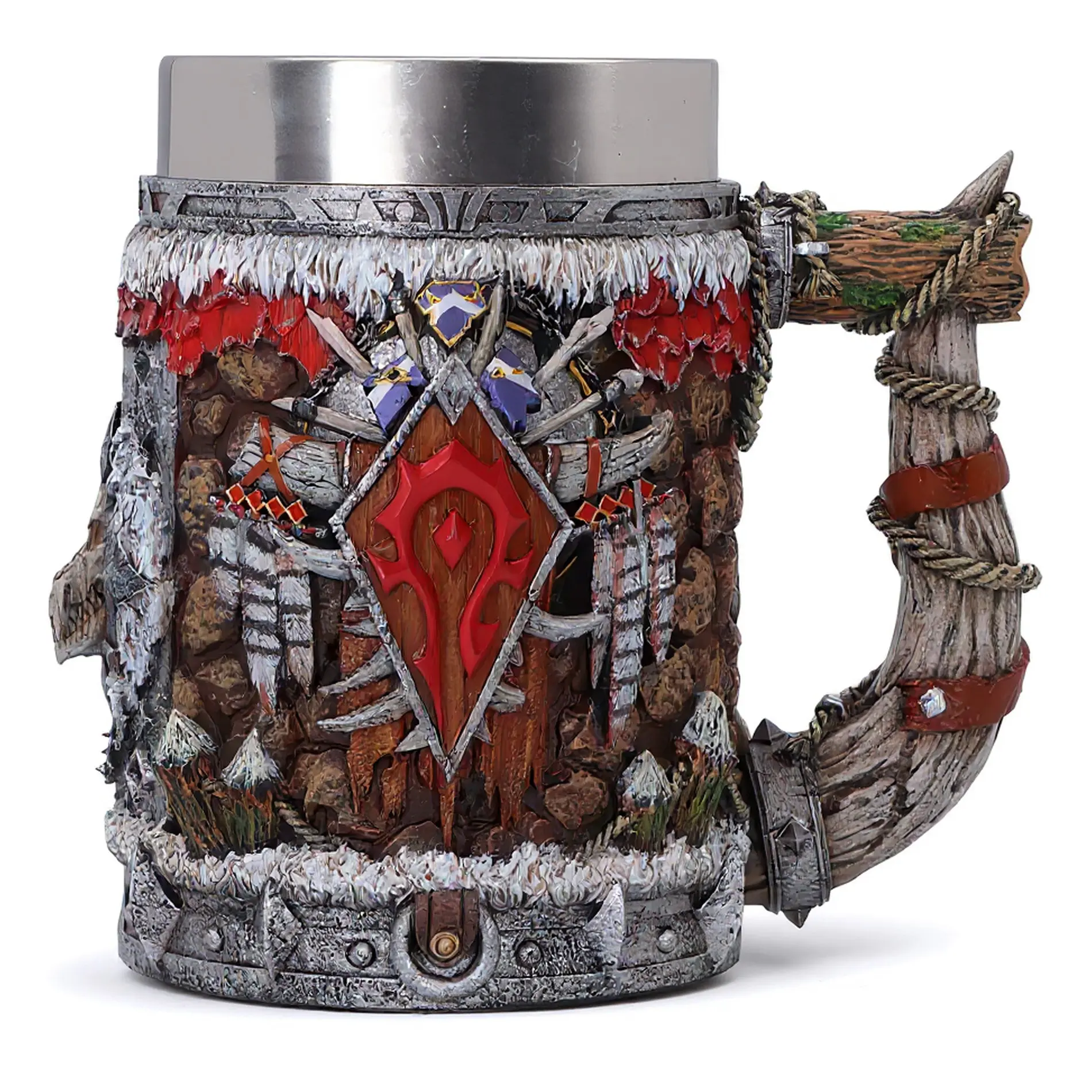 Nemesis Now - World of Warcraft Horde Tankard - Boccale Ufficiale in Resina