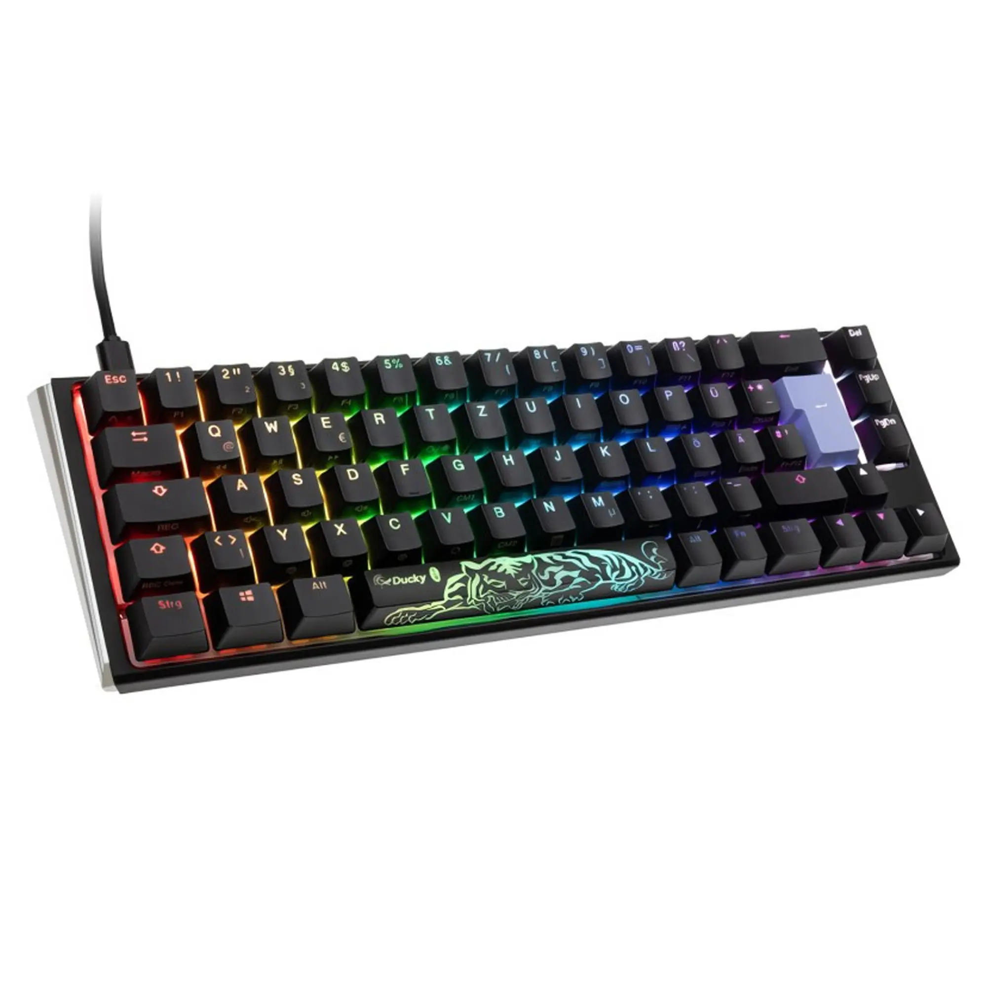 Ducky One 3 Classic, SF 65%, Cherry Black, RGB, Nero - Layout ITA