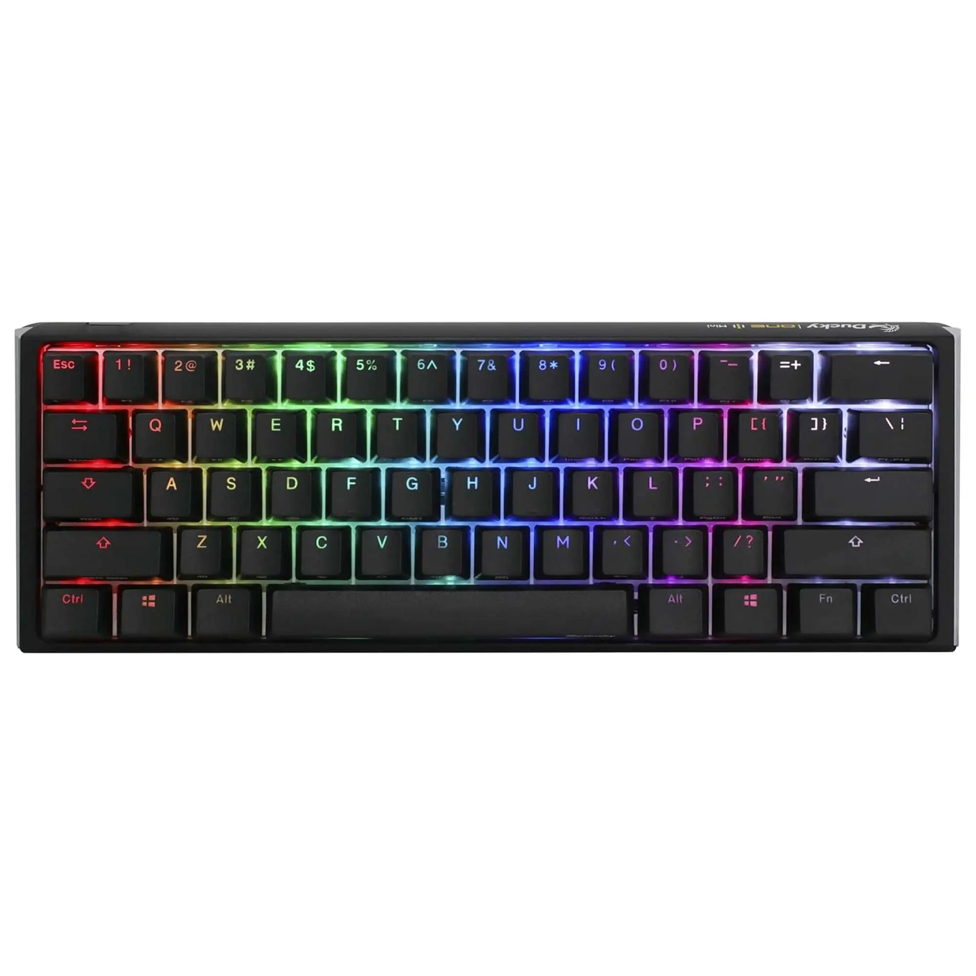 Ducky One 3 Classic Mini, 60%, Cherry Brown, RGB, Nero - Layout ITA