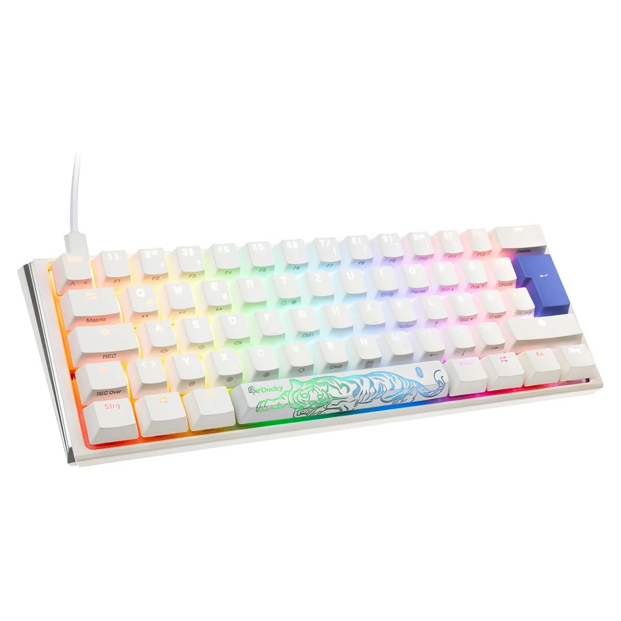 Ducky One 3 Classic Mini, 60%, Cherry Black, RGB, Bianco - Layout ITA