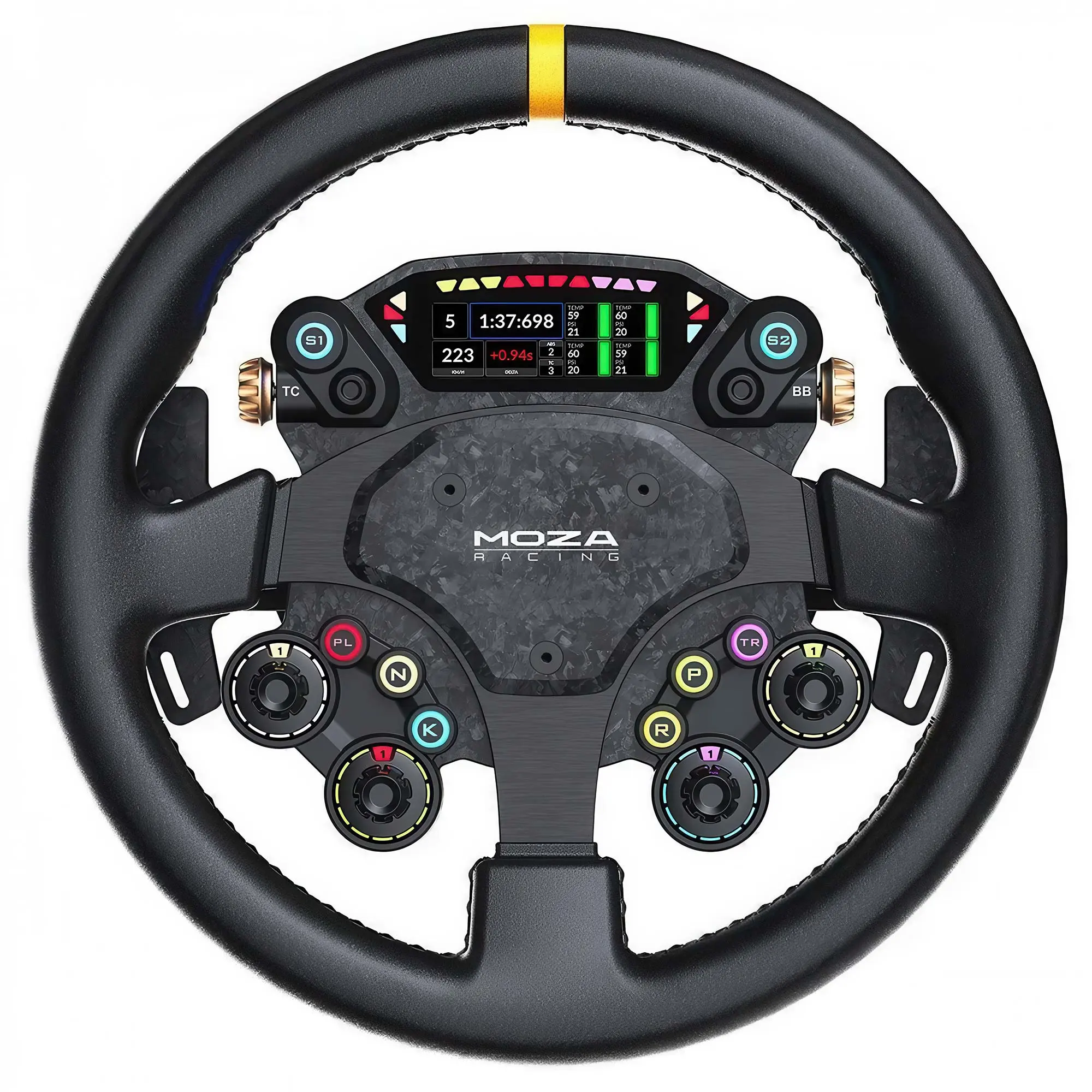 MOZA CS PRO Volante Racing - 32,5cm