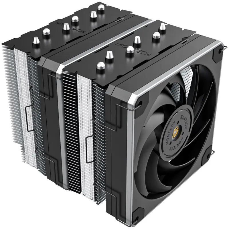 Montech Metal DT24 CPU-Cooler, 2x120mm