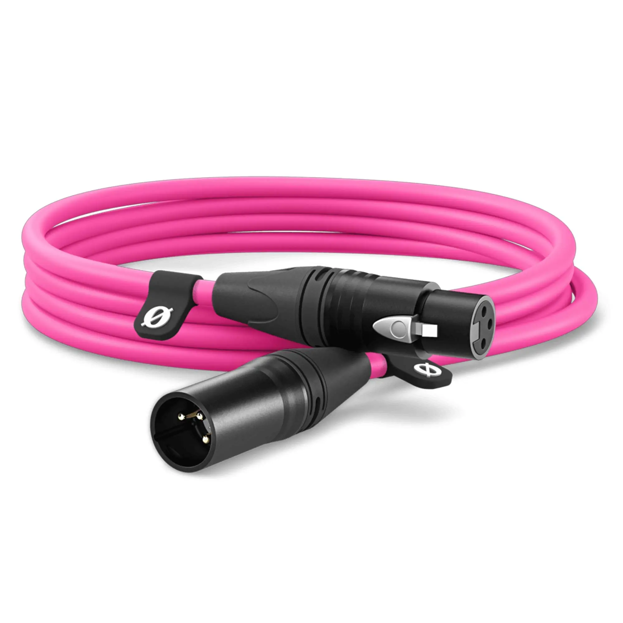 RODE XLR-Cable Cavo XLR per microfono, 3 metri - Rosa