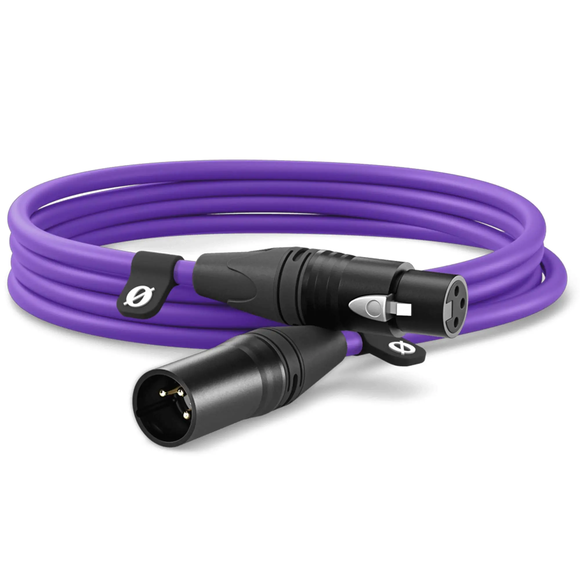 RODE XLR-Cable Cavo XLR per microfono, 3 metri - Viola