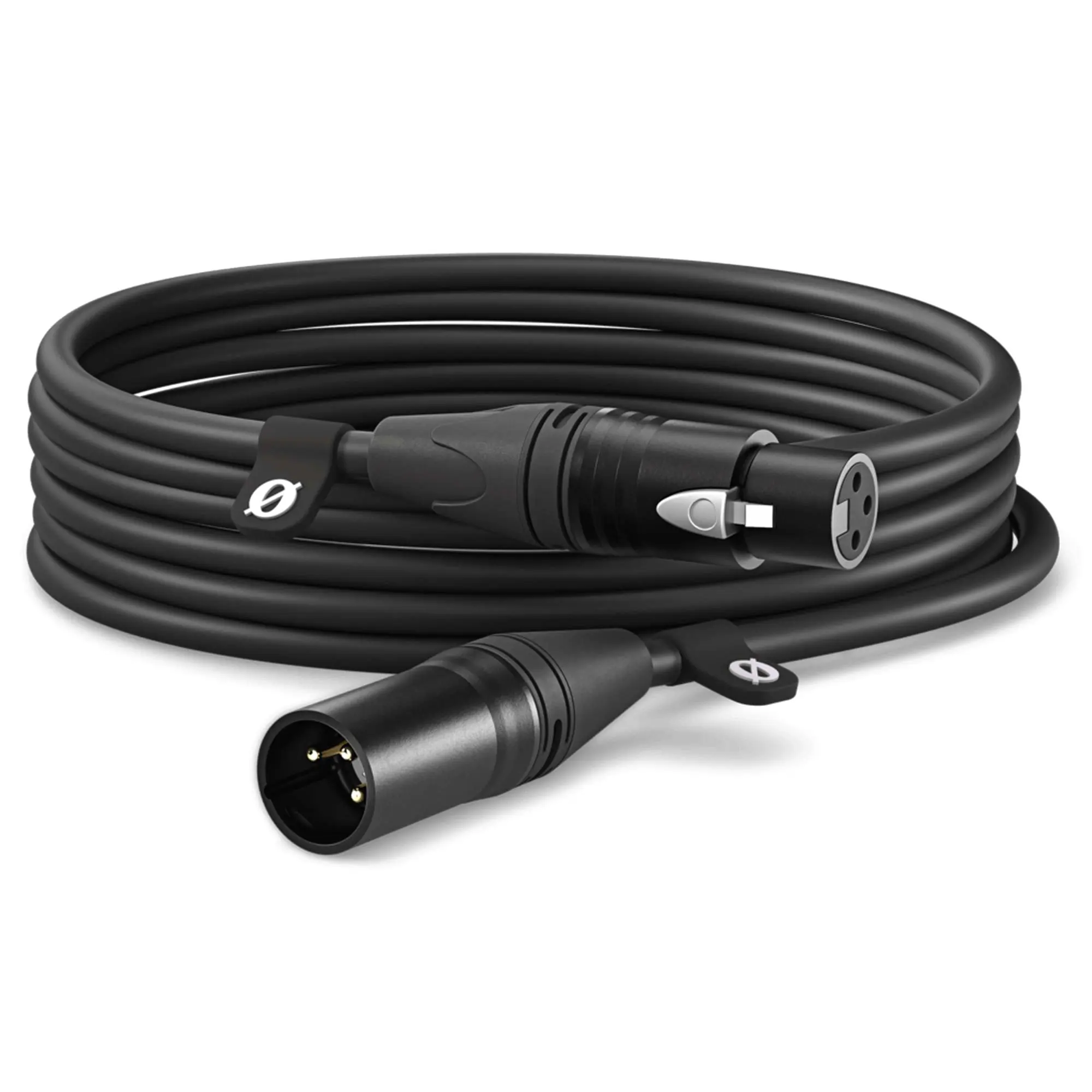RODE XLR-Cable Cavo XLR per microfono, 6 metri - Nero