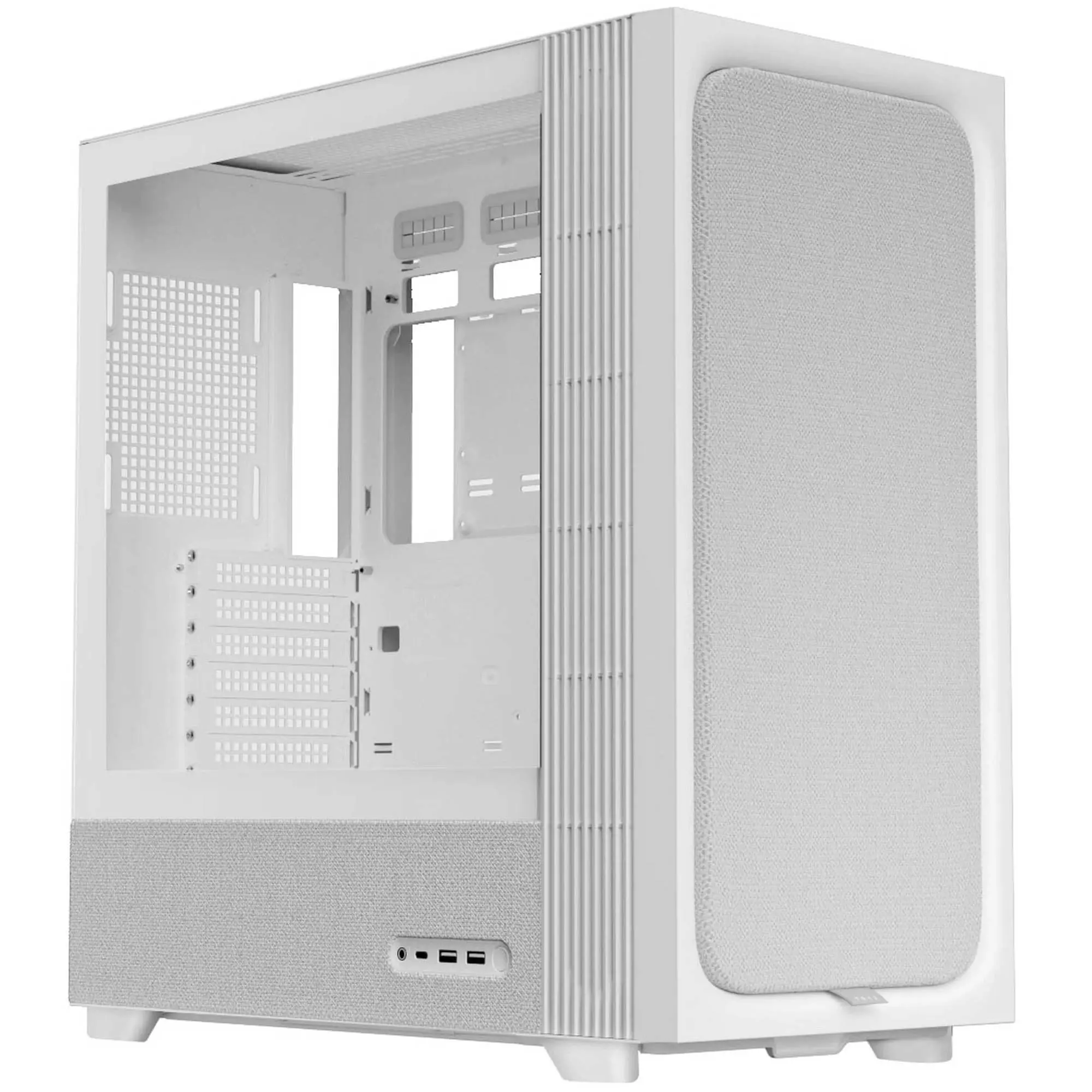 TRYX FLOVA F50, Mid-Tower, Tempered Glass - Bianco