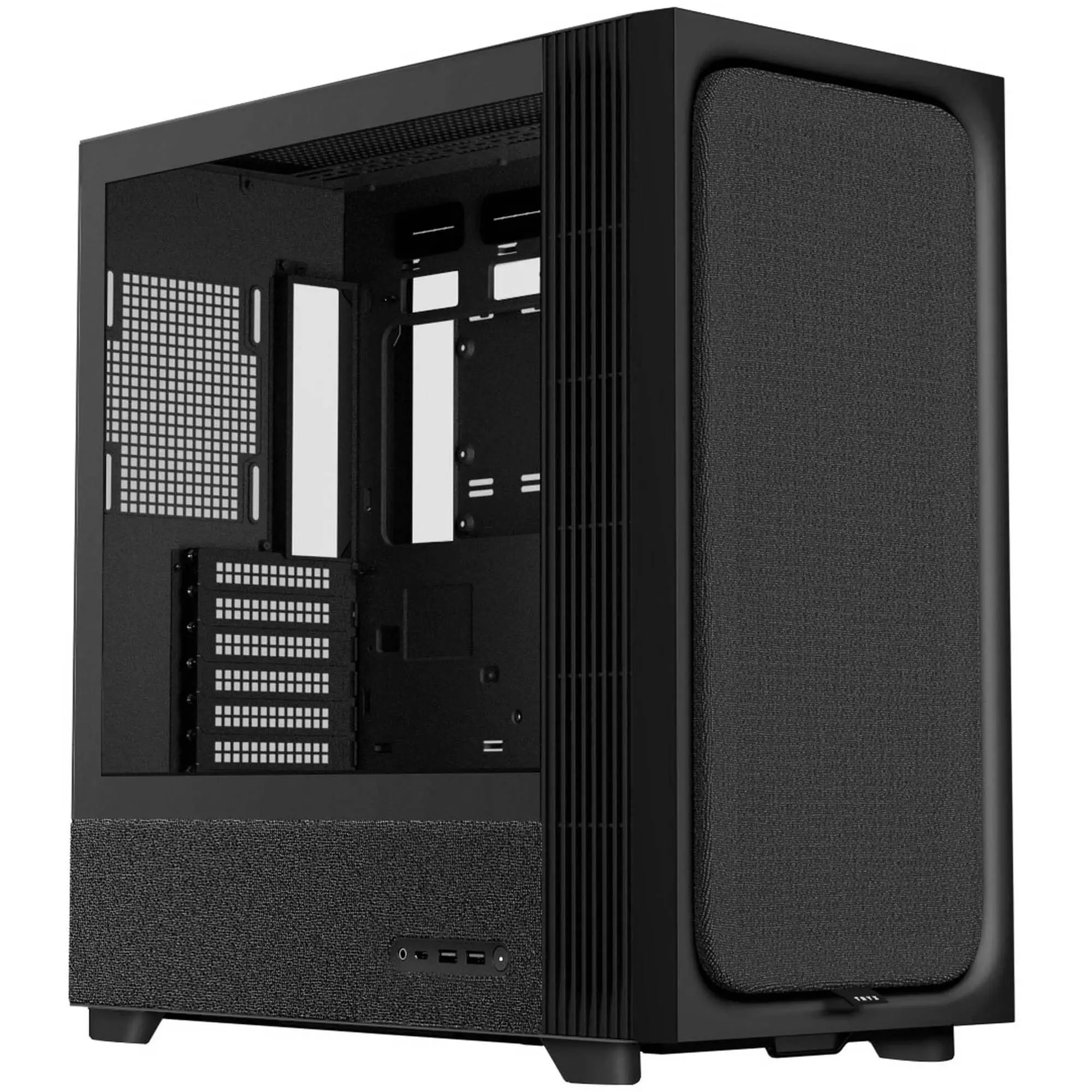 TRYX FLOVA F50, Mid-Tower, Tempered Glass - Nero