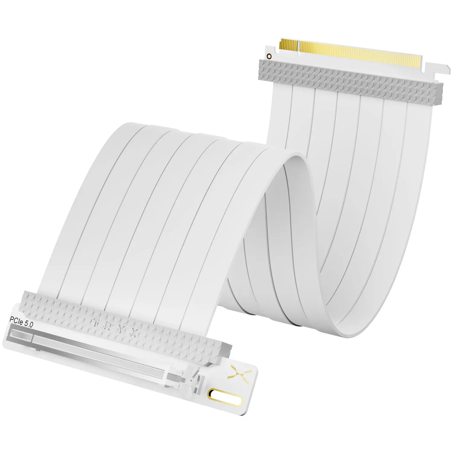 TRYX STRING PCIe 5.0 x16 Riser Cable, 300mm - Bianco