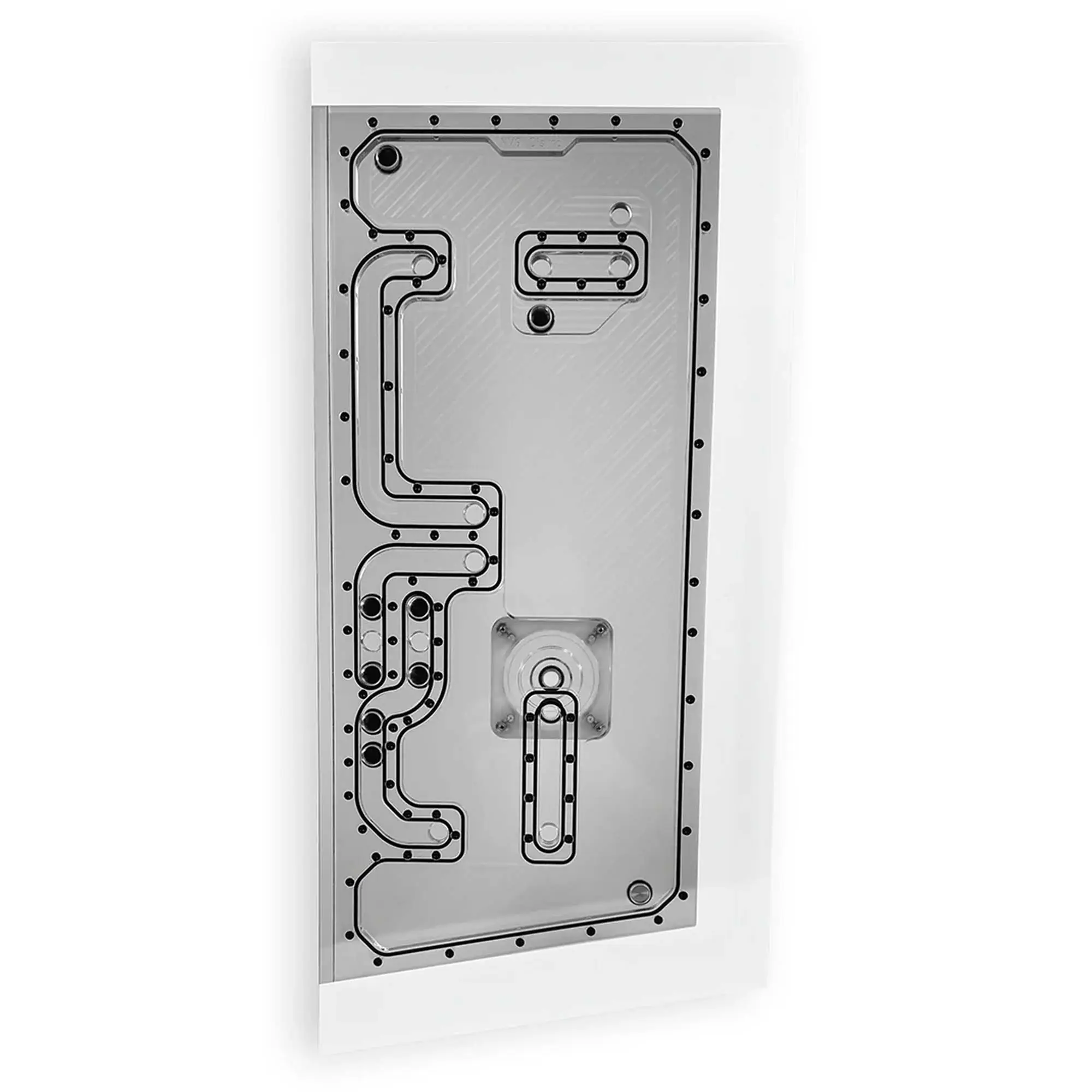 Stealkey Customs Phanteks NV9 x Stealkey Distroplate, D-RGB - Bianco
