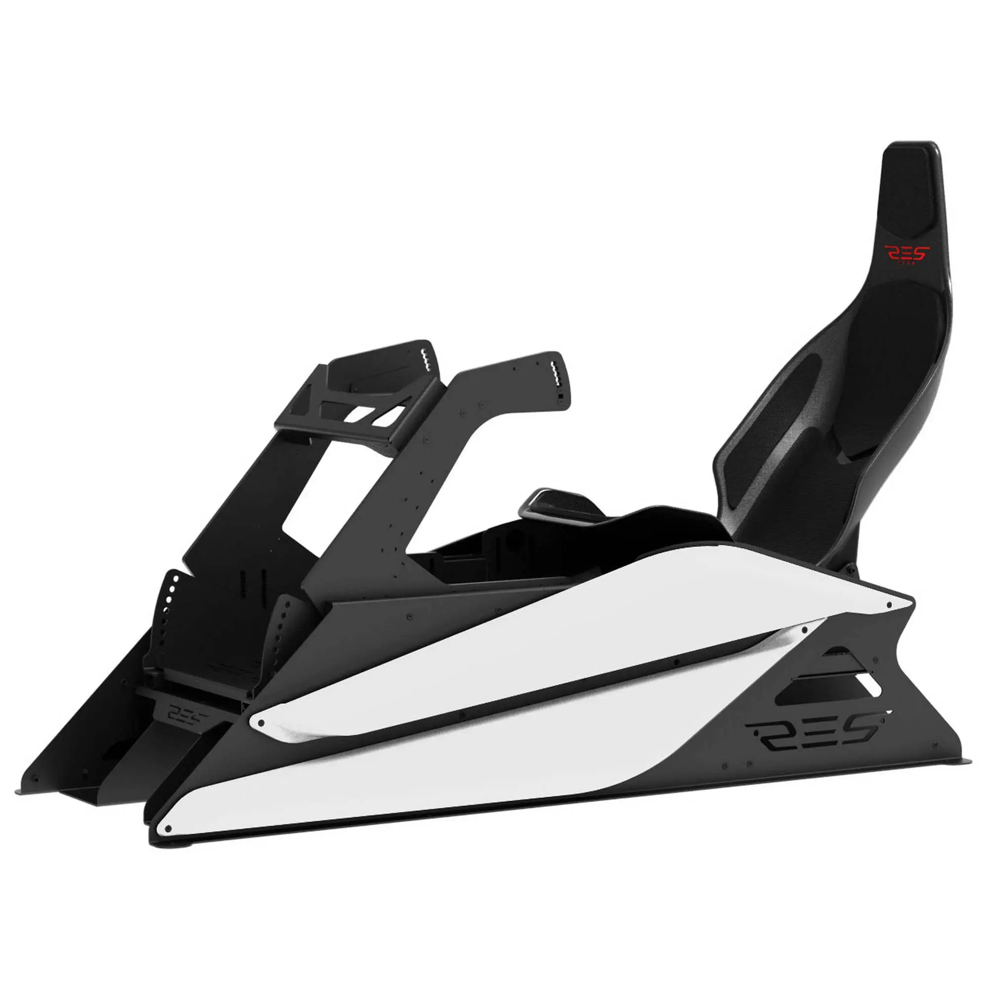 Res-Tech GT Cockpit Simracing RIG - Shiny White