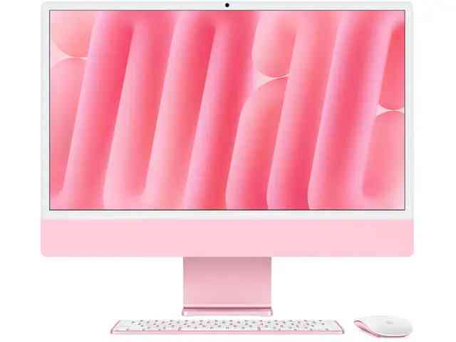 PC IMAC 24" 2024 ALL IN ONE M4 10-CORE 24GB 512GB SSD MAC OS PINK ROSA (FD2U4LL/A)
