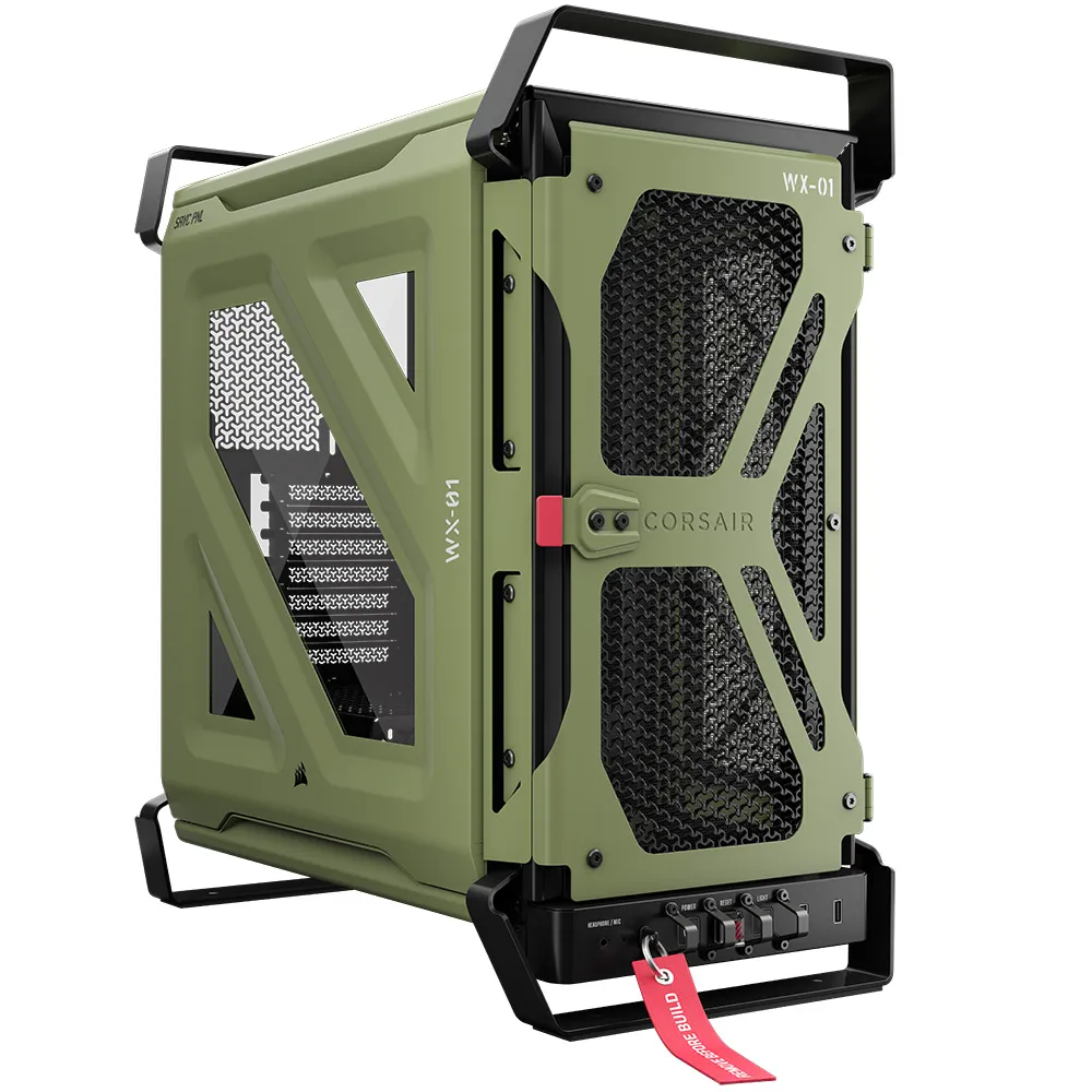 Corsair WARTHOG Airflow Mid-Tower Case, Olive Drab