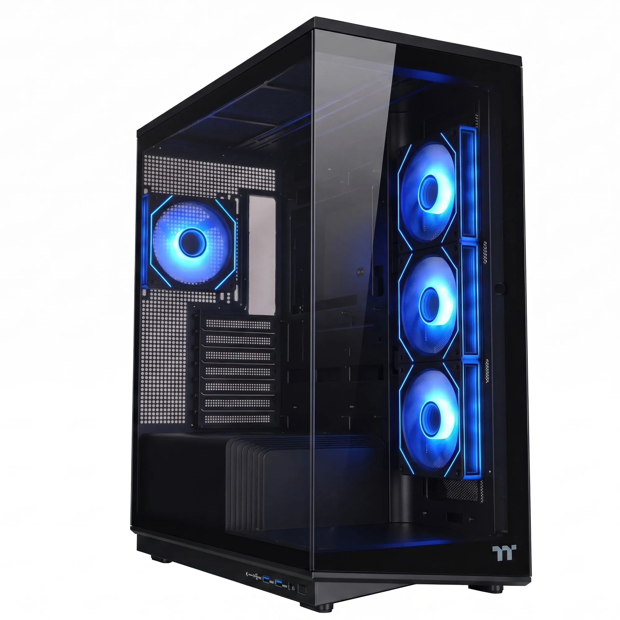 Thermaltake Stage 450 TG ARGB - Case Mid Tower - Nero