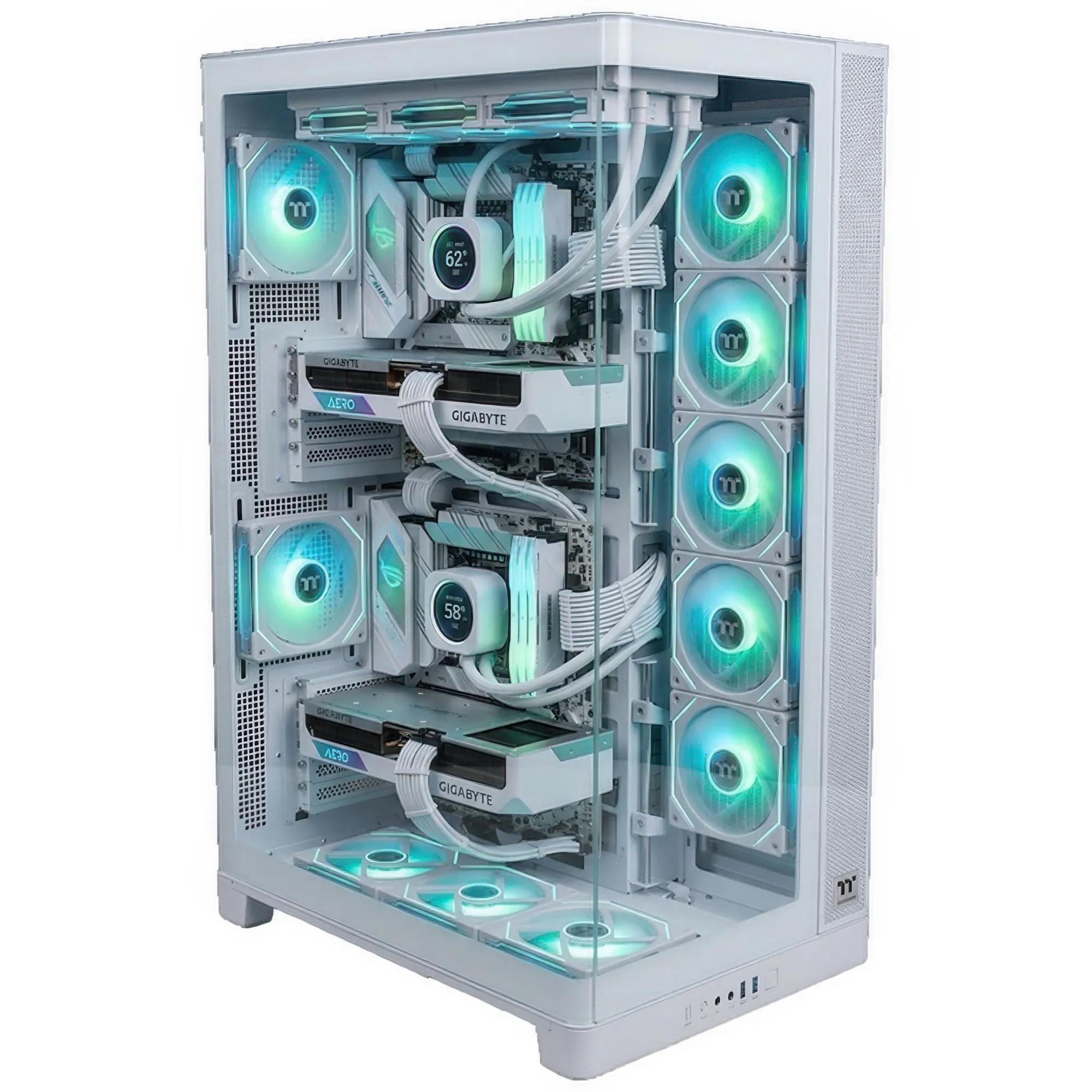 Thermaltake Capo X - Micro‑ATX Dual‑System - Snow White
