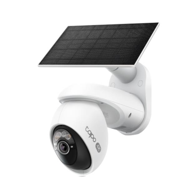 CAMERA WI-FI OUTDOOR SOLAR POWERED SOUND ALARM 4K …