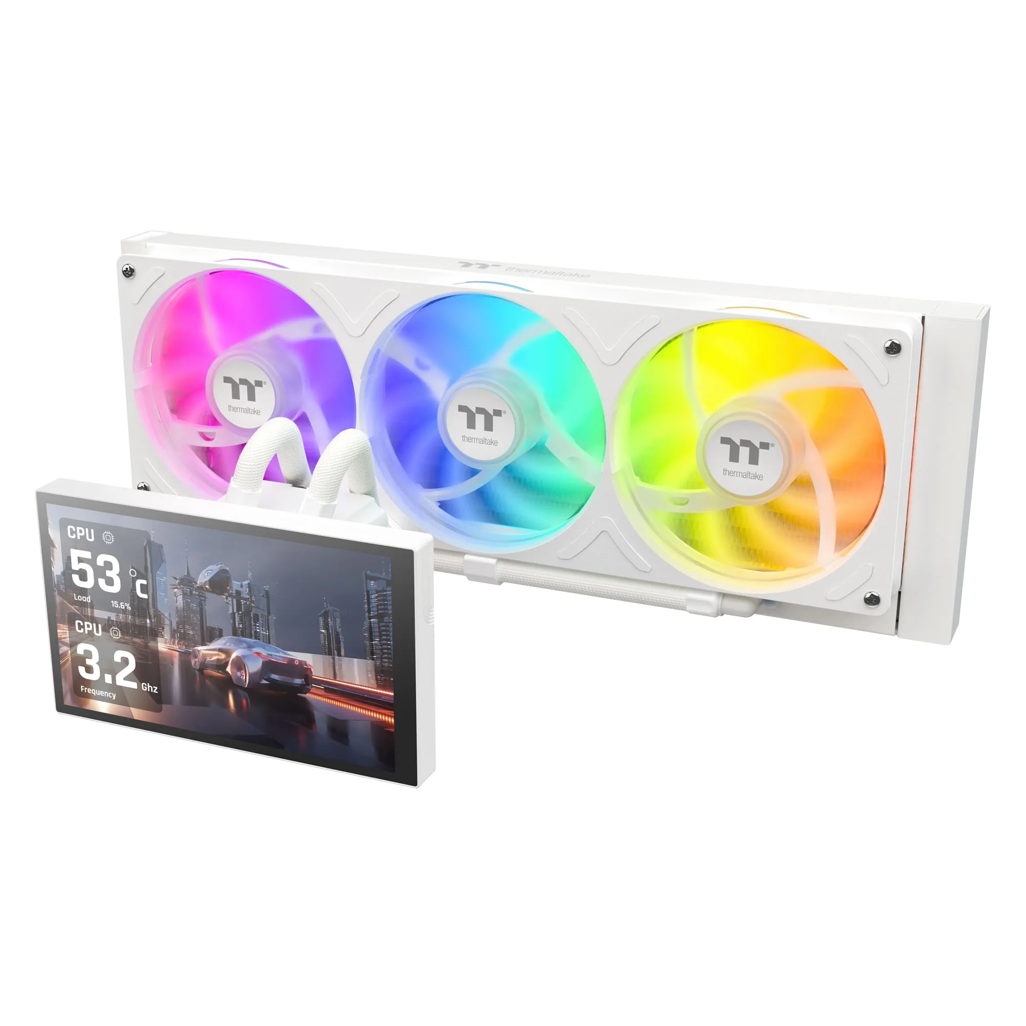 Thermaltake ST360 Ultra ARGB Sync - AIO Liquid Cooler 360mm - Snow White