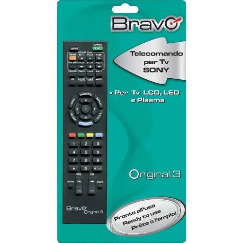 TELECOMANDO UNIV. DEDICATO BRAVO SONY