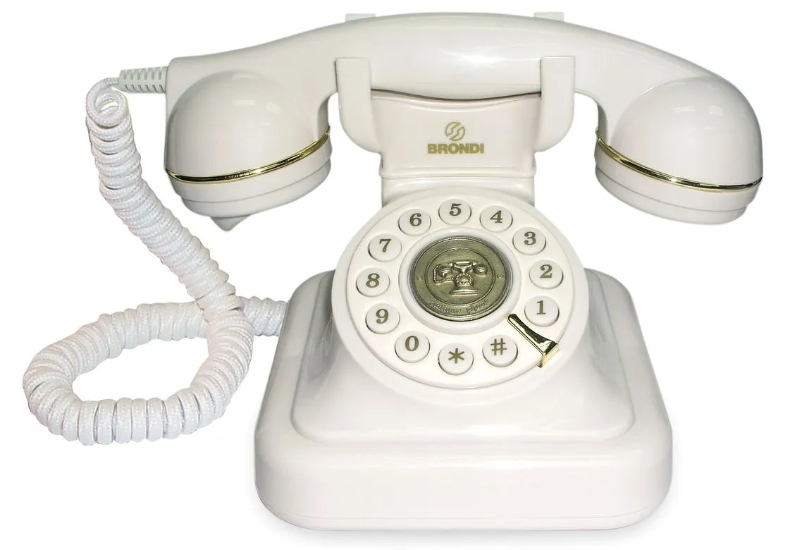 TEL. FISSA BRONDI VINTAGE 20 BIANCO
