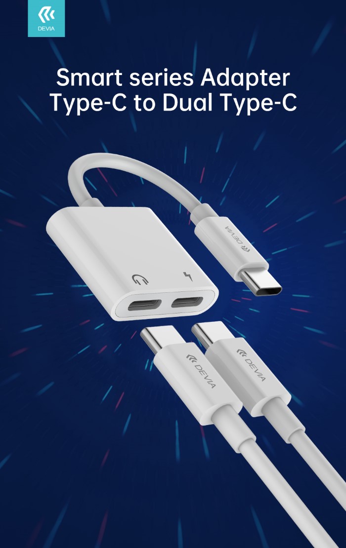 ADATTATORE TIPO-C CARICA E AUDIO