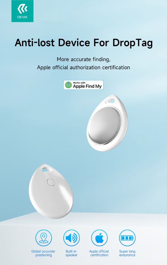 AirTag DEVIA Anti Smarrimento Apple/Andr