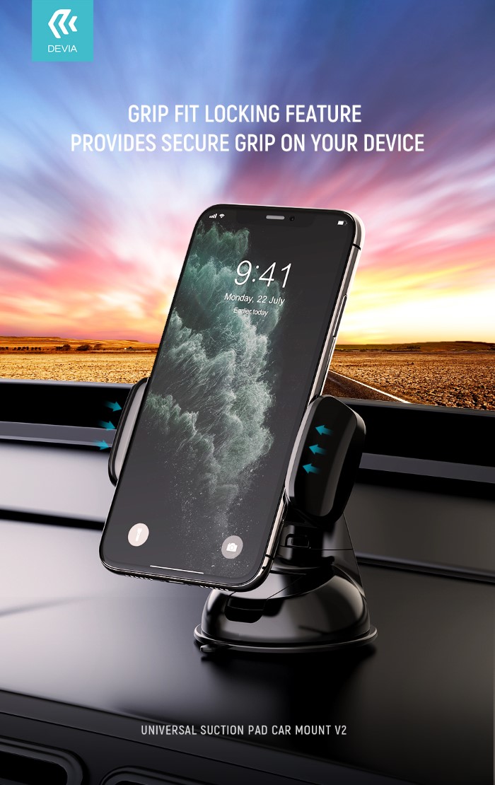 SUPPORTO SMARTPHONE DA AUTO 3.5 A 6.5