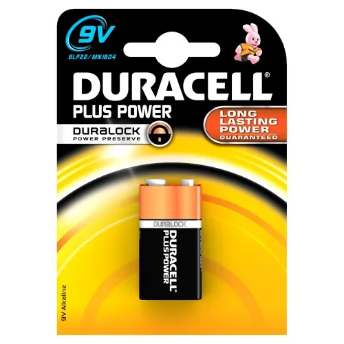 Duracell Plus Power Batteria monouso 9V Alcalino