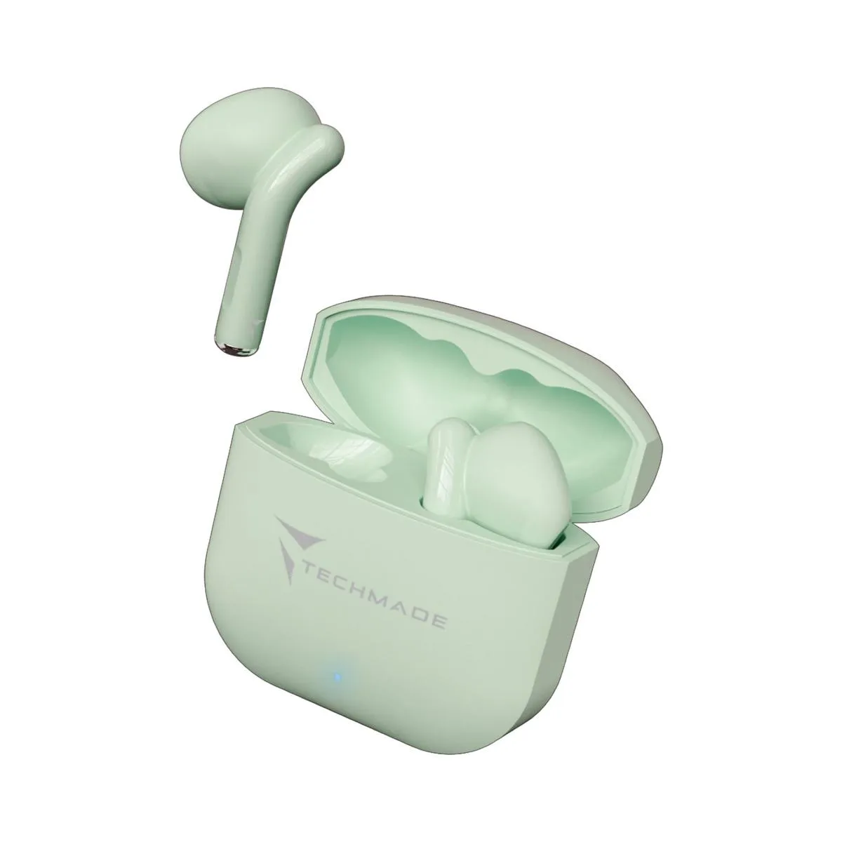 TECHMADE AURICOLARI SENZA FILO CON BOX DI RICARICA …