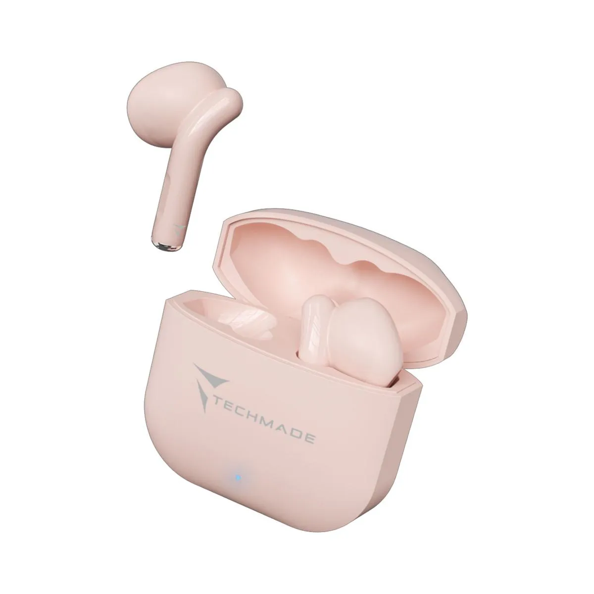 TECHMADE AURICOLARI SENZA FILO CON BOX DI RICARICA …
