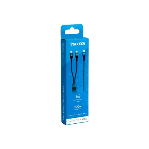 Vultech CS-NCCC12BL cavo USB USB 2.0 1,2 m