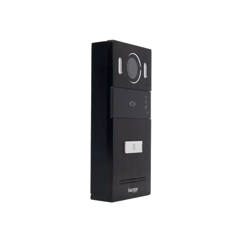 POSTAZIONE ESTERNO 1 TASTO 2MPX SILVER