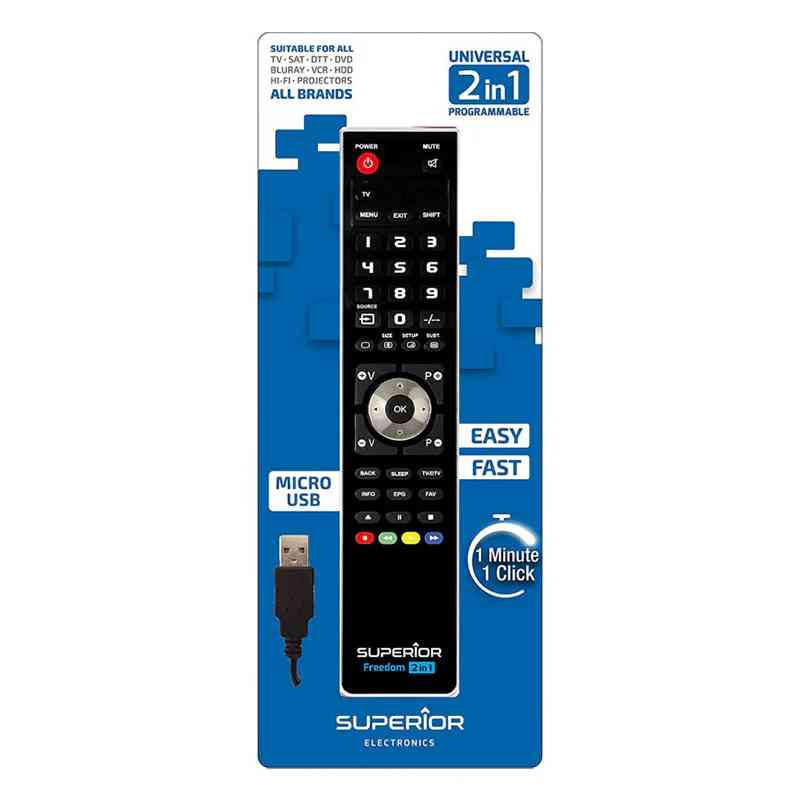 TELECOMANDO UNIVERSALE FREEDOM 2 IN 1 USB TYPE-C (SUPTUB002)