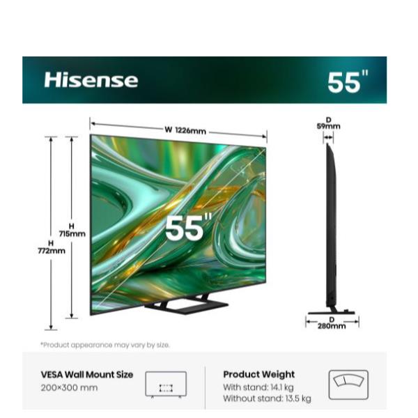 Smart TV Mini LED 4K 55" Hisense 55E89S
