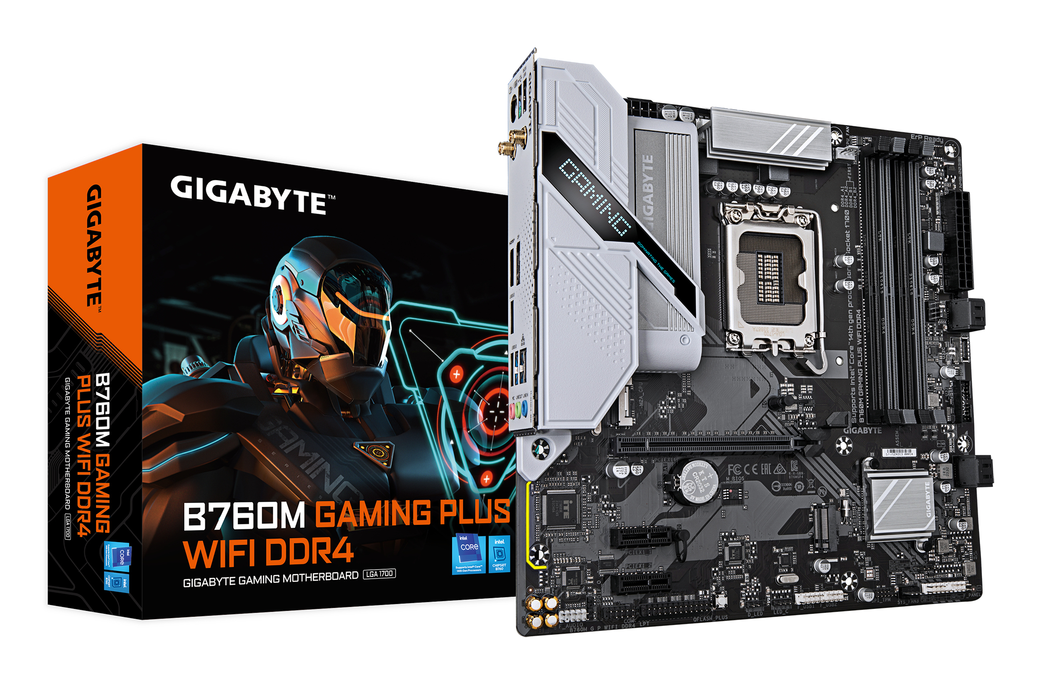 Scheda madre Gigabyte B760M GAMING PLUS WIFI DDR4 …