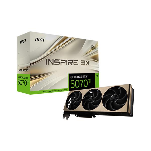 MSI GeForce RTX 5070 Ti 16G INSPIRE 3X …