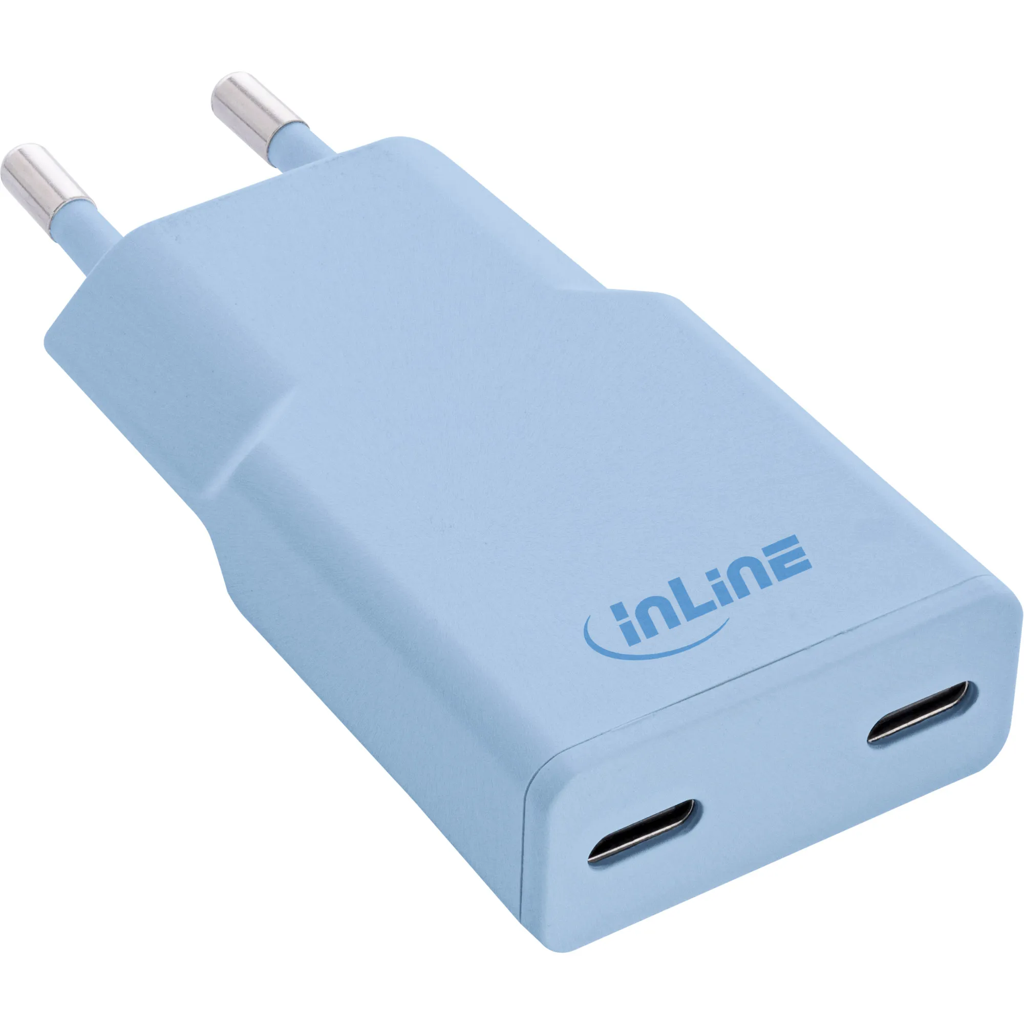 InLine Caricatore USB-C 30W GaN Doppio USB-C PD/PPS …