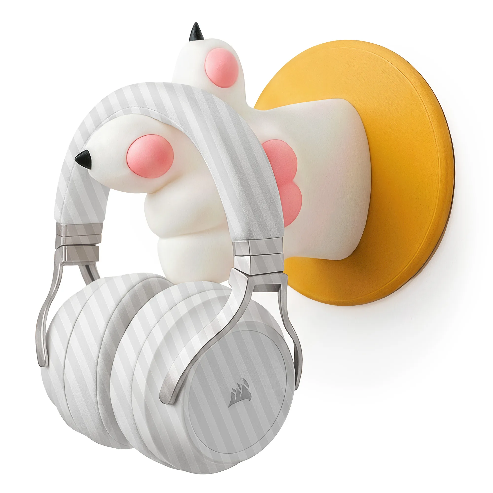 Cat Paw Wall-Mounted Headphones Holder - Porta Cuffie …