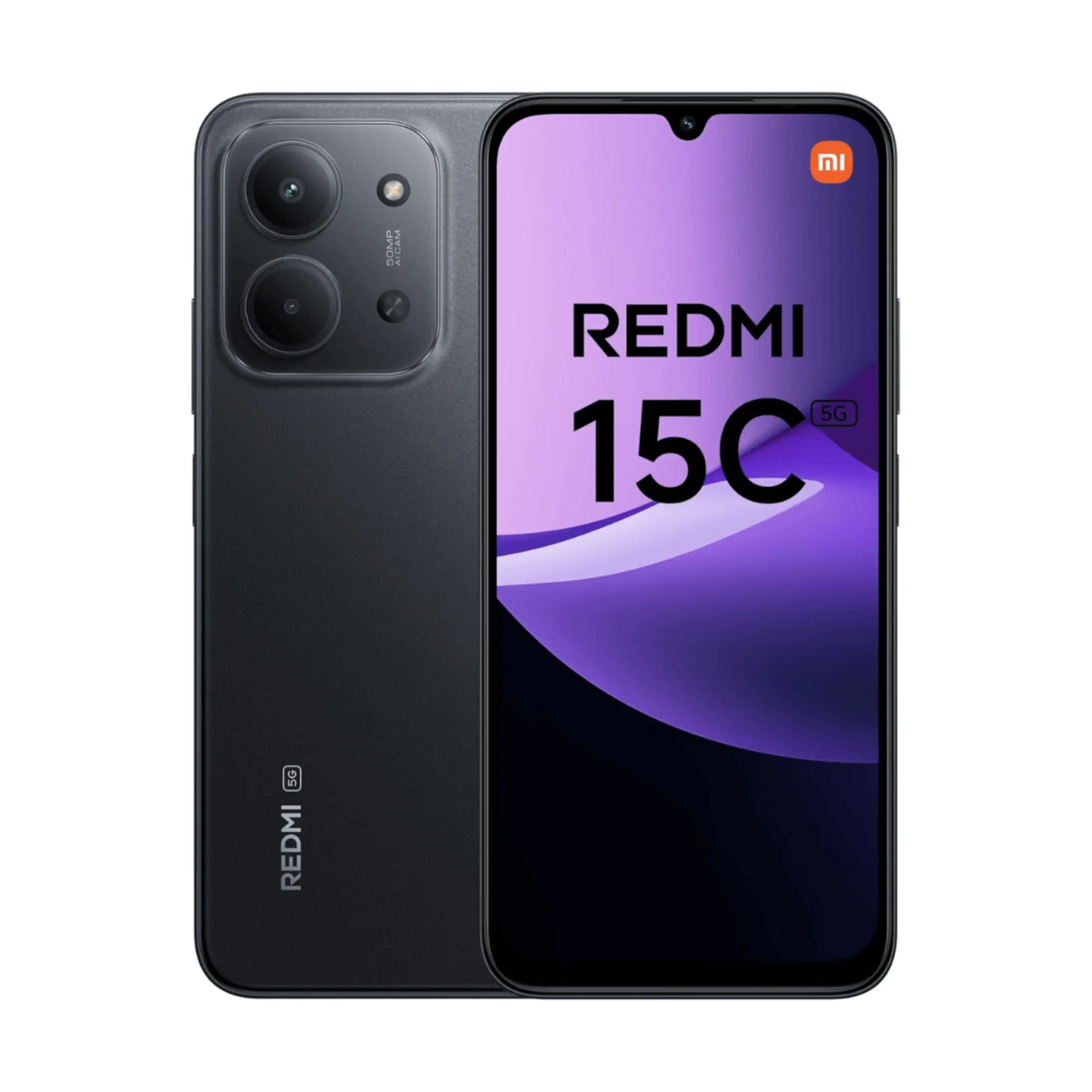 Xiaomi Redmi 15c 4+256GB 6.9" 5G Midnight Black DS ITA