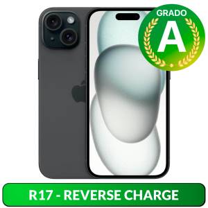 Apple iPhone 15 128GB 6.1" Black Ricondizionato Grado-A …