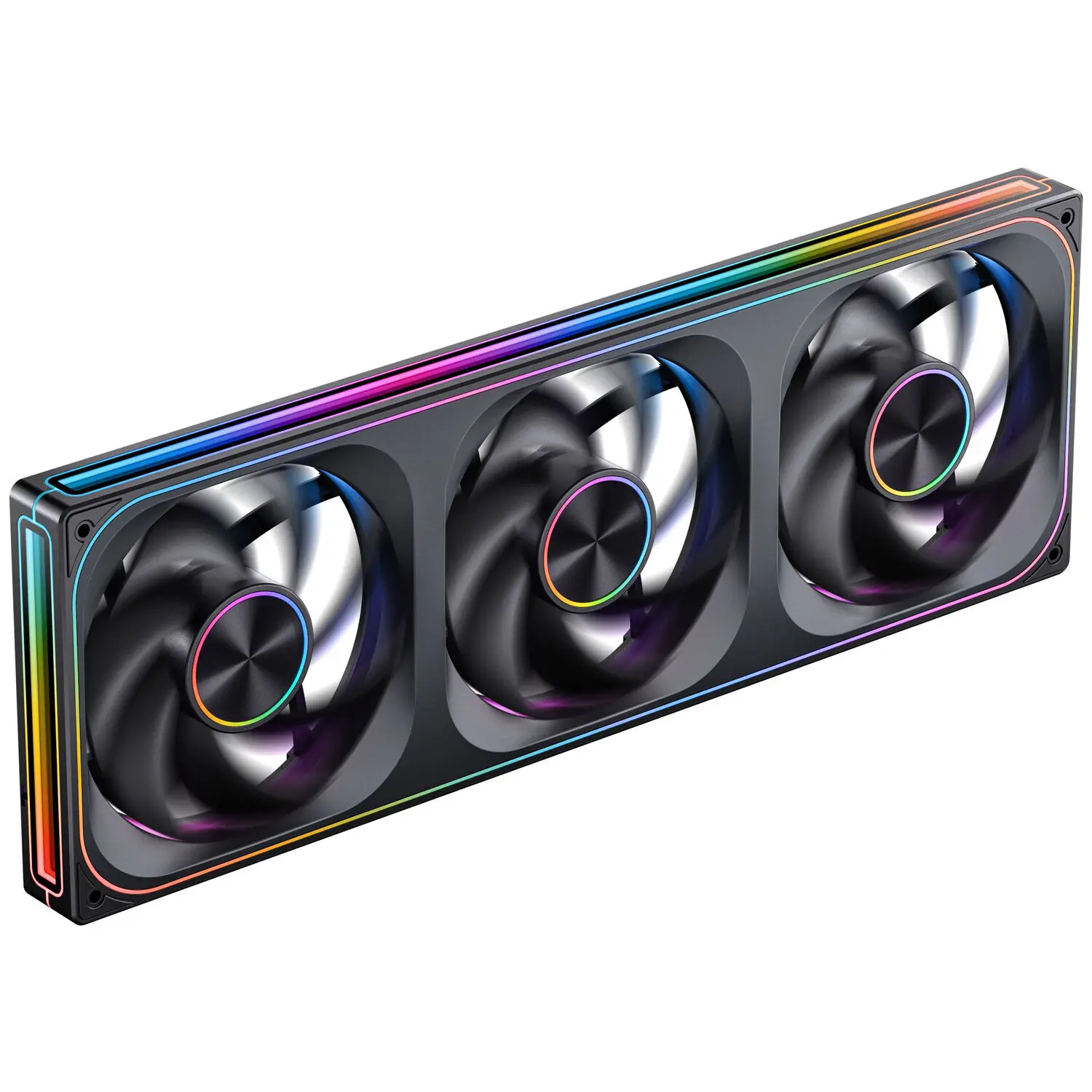 Jonsbo ZA-420B Ventole PWM ARGB - 3x 140mm, Nero