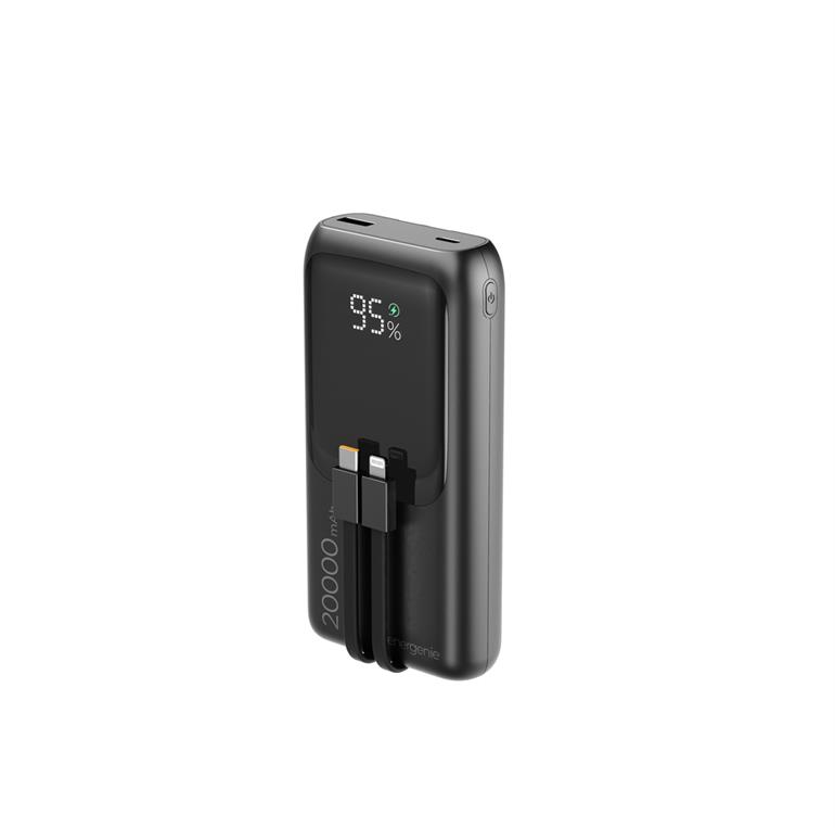 POWER BANK 20000 MAH PB20-PD20-LCD-01 NERO