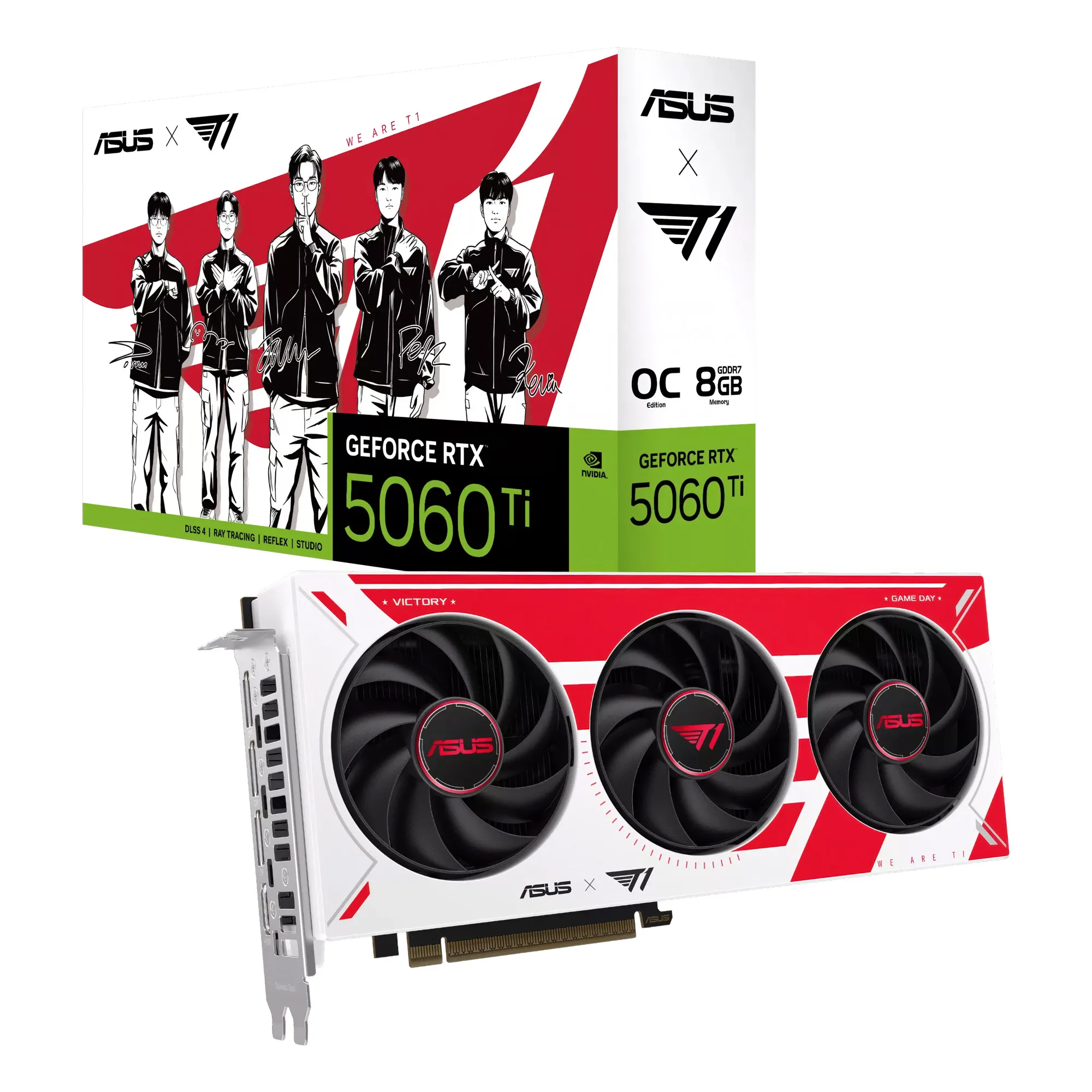ASUS T1 GeForce RTX 5060 Ti OC Edition …